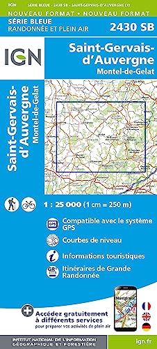 2430SB St.Gervais (Série Bleue, Band 2430) von IGN Frankreich