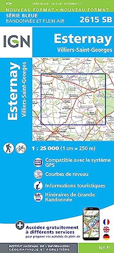 2615SB Esternay.Villiers-Saint-Georges (Série Bleue, Band 2615) 2615SB Esternay.Villiers-Saint-Georges (Série Bleue, Band 2615)