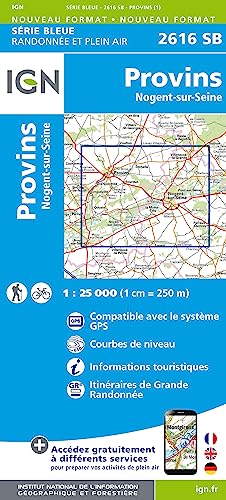 2616SB Provins: Nogent-sur-Sein (Série Bleue, Band 2616)
