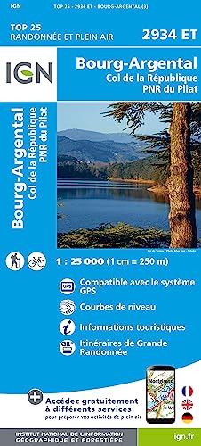 2934ET Bourg-Argental - Col de la République - Parc National du Pilat (TOP 25)