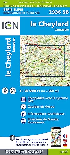 2936SB Le Cheylard Lamas (Série Bleue, Band 2936)