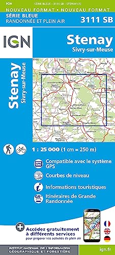 3111SB Stenay Sivry Sur (Série Bleue, Band 3111)