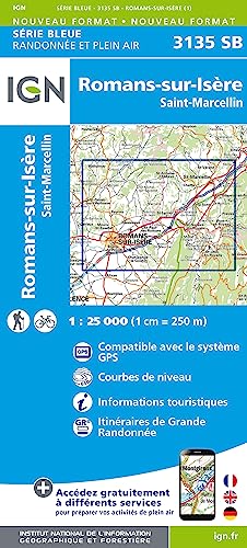 3135SB Romans sur Isere (Série Bleue, Band 3135) von IGN Institut Geographique National