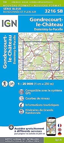 3216SB Gondrecourt le Ch (Série Bleue, Band 3216) 3216SB Gondrecourt le Ch (Série Bleue, Band 3216)