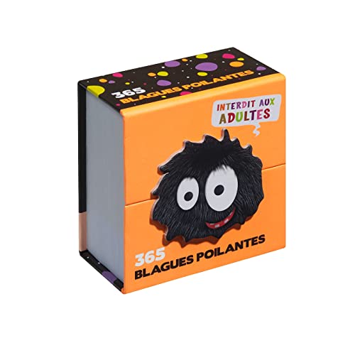 Mini calendrier - 365 blagues poilantes, interdit aux adultes ! von PLAY BAC