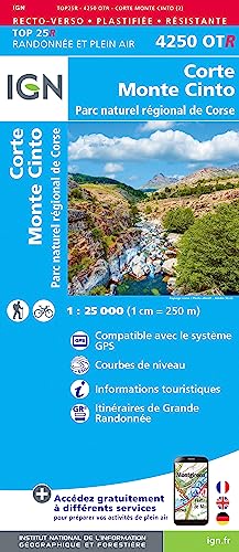 4250OTR Corte Monte Cinto Parc National de Corse: wasserfest (TOP 25R)