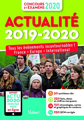 Actualité 2019-2020 - Concours et examens 2020 - Actu 2020 offerte en ligne: Tous les événements incontournables - France, Europe, international von VUIBERT