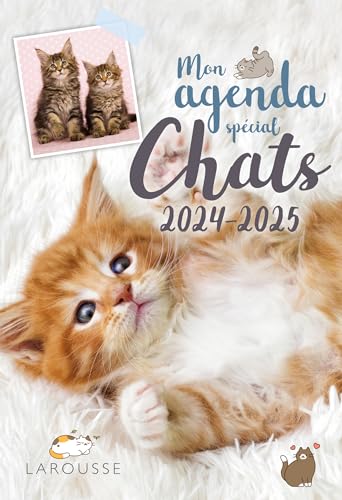 Agenda scolaire CHATS 2024-2025 von LAROUSSE
