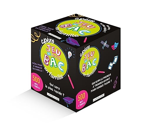 Apéro Jeu du PETIT BAC en famille Apéro Jeu du PETIT BAC en famille