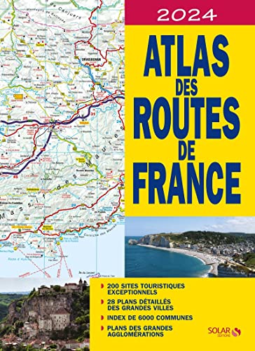 Atlas des routes de France 2024 von SOLAR