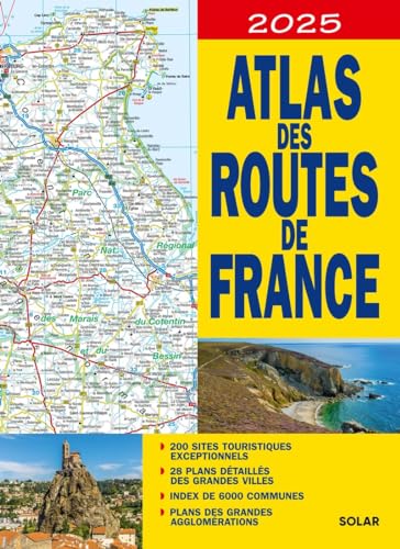 Atlas des routes de France 2025