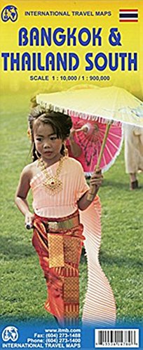 International Travel Map ITM Bangkok & Thailand South International Travel Map ITM Bangkok & Thailand South