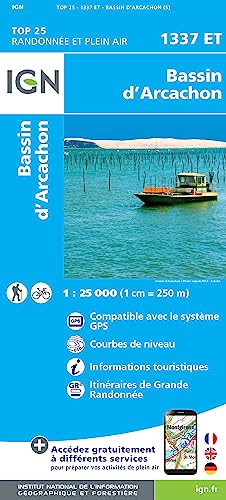 1337ET Bassin d'Arcachon (TOP 25) von IGN Frankreich