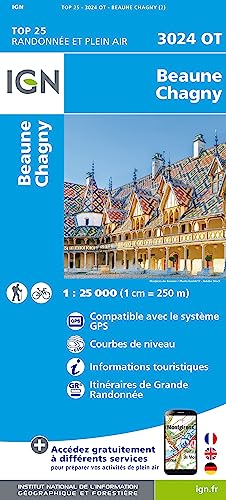 Beaune Chagny 1:25 000 (TOP 25)