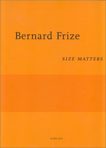 Bernard Frize von Actes Sud