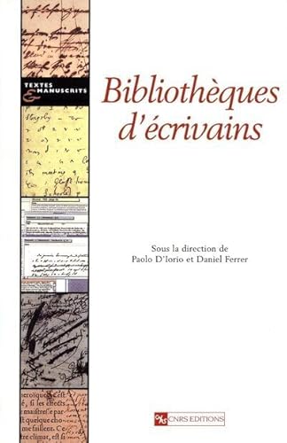 Bibliothèques d'écrivains von CNRS EDITIONS