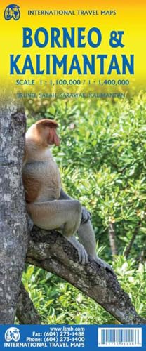 Borneo & Kalimantan: ITM Travel Reference Map 1:1400000 Borneo & Kalimantan: ITM Travel Reference Map 1:1400000 von ITM