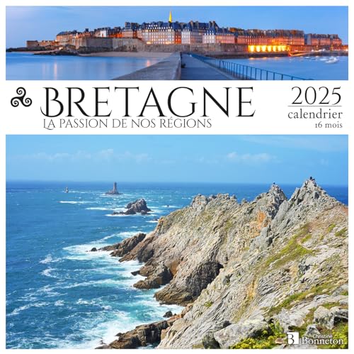 Calendrier Bretagne 2025: Calendrier 16 mois