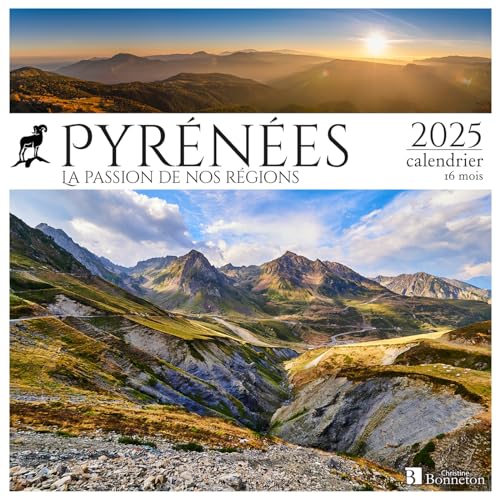 Calendrier Pyrénées 2025 von BONNETON