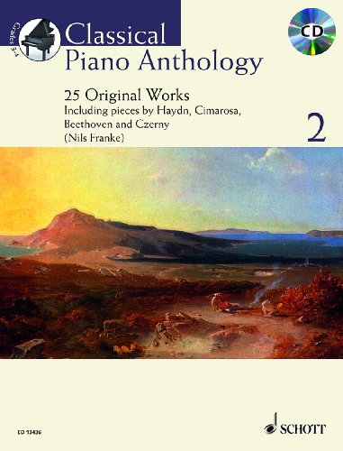 Classical piano anthology Vol.2 (25 pièces originales) +CD --- Piano von Schott