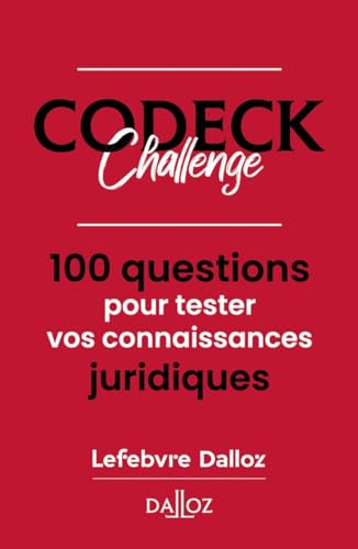 CoDeck Challenge - 100 cartes juridiques et ludiques von DALLOZ