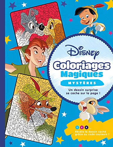 DISNEY CLASSIQUES - Coloriages Magiques - Mystères von DISNEY HACHETTE