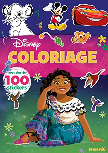 Disney - Coloriage avec plus de 100 stickers (Encanto - Mirabel) von HEMMA
