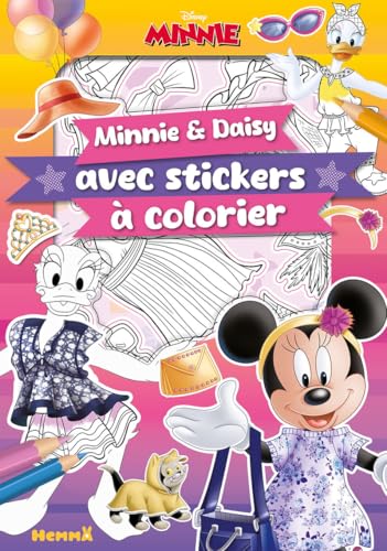 Disney Minnie - Minnie et Daisy avec stickers à colorier von HEMMA