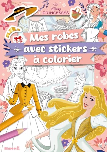 Disney Princesses - Mes robes avec stickers à colorier Disney Princesses - Mes robes avec stickers à colorier von HEMMA