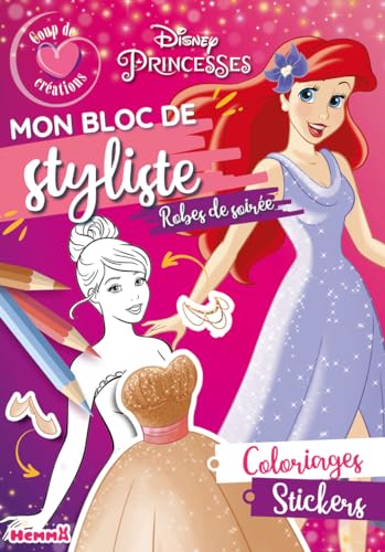 Disney Princesses - Mon bloc de styliste - Coup de coeur créations - Robes de soirée von HEMMA