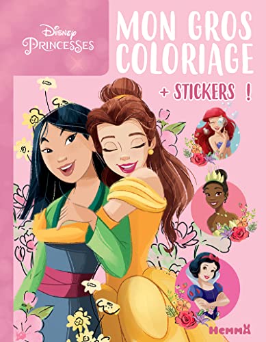 Disney Princesses - Mon gros coloriage + stickers ! - Mulan et Belle von HEMMA