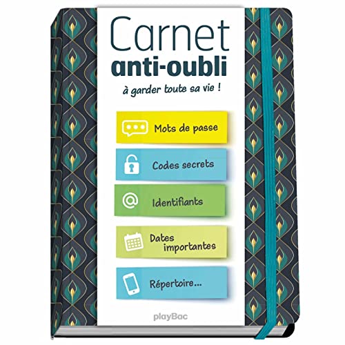 FRIGOBLOC MON CARNET ANTI-OUBLI: Le carnet pour tout noter au même endroit et ne plus jamais rien oublier !