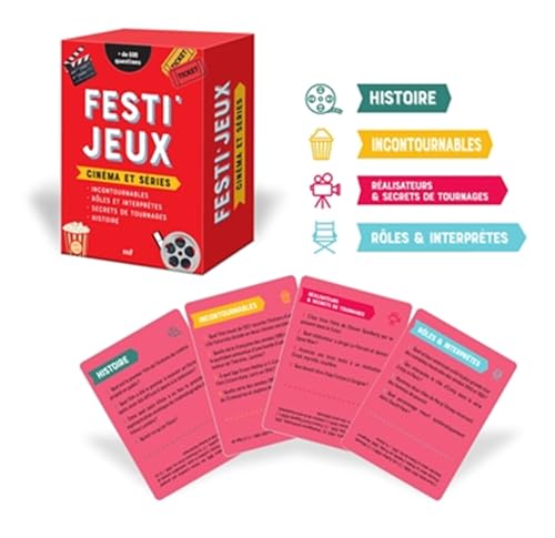 Festi'Jeux - Cinéma et Séries: Plus de 600 questions pour les fans de cinéma ! von MERCILESLIVRES