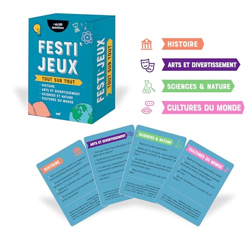 FestiJeux - Tout sur tout: + de 600 questions de culture générale ! FestiJeux - Tout sur tout: + de 600 questions de culture générale ! von MERCILESLIVRES