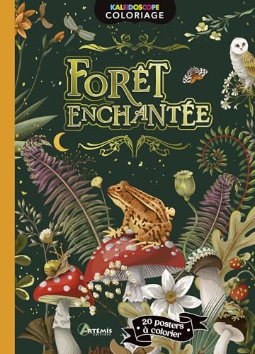 Forêt enchantée - 20 posters à colorier von ARTEMIS