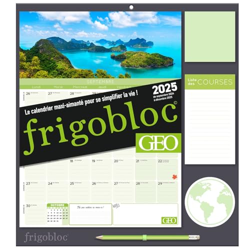 Frigobloc Mensuel 2025 Géo (de sept. 2024 à déc. 2025) von PLAY BAC