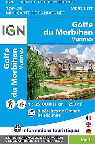 Golfe du Morbihan mini Vannes (0921OT) (TOP 25) von Institut Geographique National