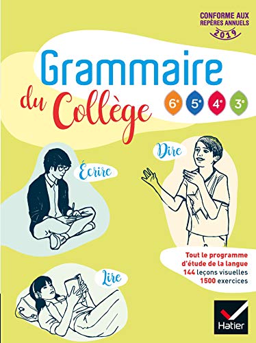 Grammaire du collège - Français 6e/cycle 4 Éd 2019 - Livre élève Grammaire du collège - Français 6e/cycle 4 Éd 2019 - Livre élève von HATIER