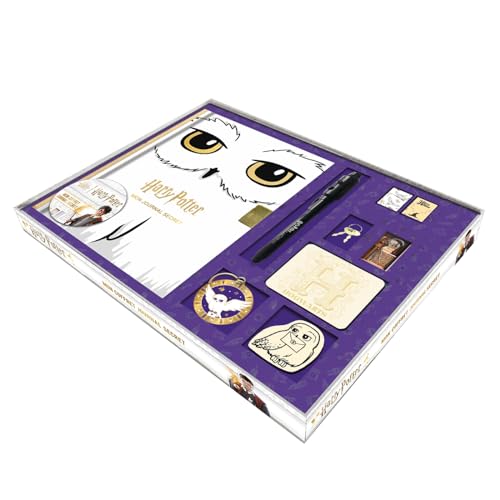 Harry Potter - Mon coffret journal secret Hedwige: Avec 2 rouleaux de masting tape, 1 journal secret avec cadenas et clés, 1 stylo à encre invisible, 1 bloc-notes, 1 porte-clés, 1 gomme Harry Potter - Mon coffret journal secret Hedwige: Avec 2 rouleaux de masting tape, 1 journal secret avec cadenas et clés, 1 stylo à encre invisible, 1 bloc-notes, 1 porte-clés, 1 gomme