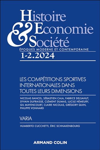 Histoire, Economie et Société 1-2/2024 von ARMAND COLIN