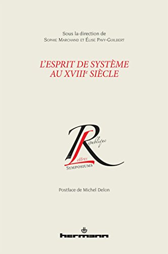 L'Esprit de système au XVIIIe siècle L'Esprit de système au XVIIIe siècle von HERMANN