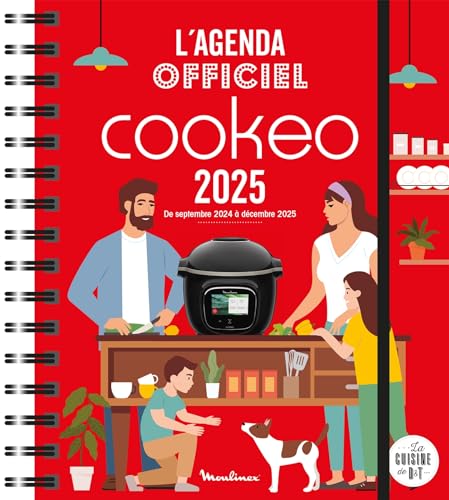 L'agenda officiel Cookeo 2025 von DESSAIN TOLRA