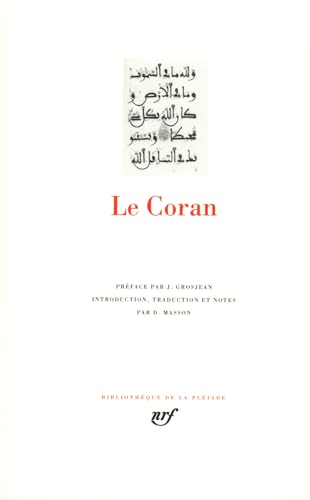 Le Coran Le Coran von GALLIMARD