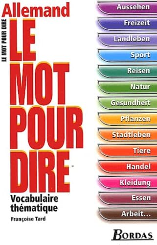 Le Mot pour dire Allemand