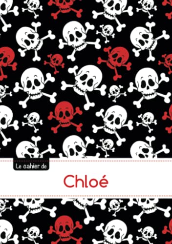 Le carnet de Chloé: Le carnet de Chloé - Séyès, 96p, A5 - Têtes de mort Le carnet de Chloé: Le carnet de Chloé - Séyès, 96p, A5 - Têtes de mort