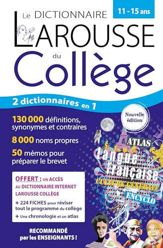 Le dictionnaire Larousse du Collège et son dictionnaire en ligne - 11/15 ans von LAROUSSE