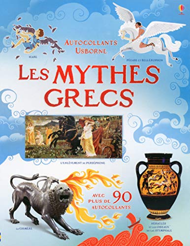 Les mythes grecs - Documentaire en autocollants von Usborne