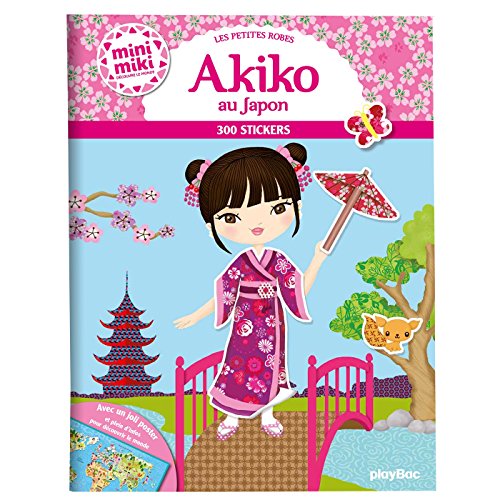 Minimiki - Les petites robes d'Akiko au Japon - Stickers: 300 stickers von PLAY BAC