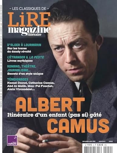 Lire Magazine Littéraire HS N°35 : Albert Camus - Juin/Juillet/Août 2022: Itinéraire d’un enfant (pas si) gâté von LIRE MAGAZINE