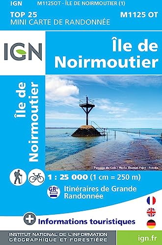 Ile de Noirmoutier mini (1125OT) (TOP 25) von Institut Geographique National